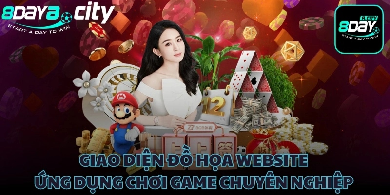 Giao diện đồ họa website, ứng dụng chơi game chuyên nghiệp