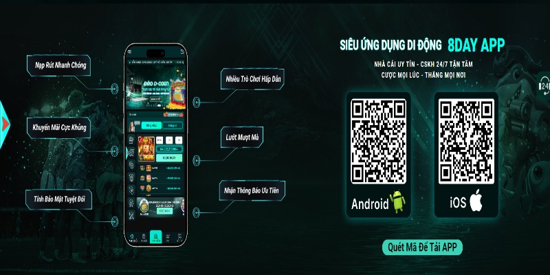 Tại sao hội viên nên tải app 8Day